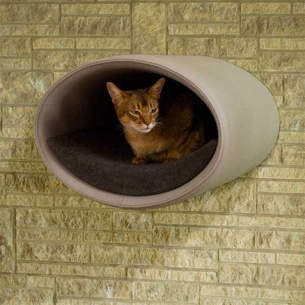 Luxury Rondo Wall Felt Cat Bed