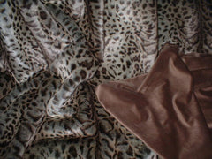 Luxury Ocelot Faux Fur Cat Blanket