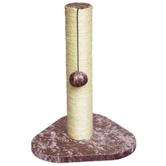 Abode Velvet Luxe Kitten Scratching Post - Rose