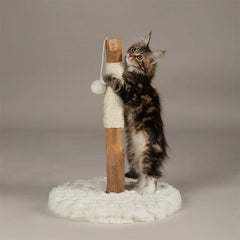 Alpine Andes 'My First' Cat Scratching Post - Cream