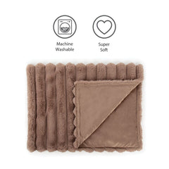 Aspen Cat Blanket - Taupe 2