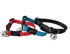 Spotty Cat Collars Hem and Boo