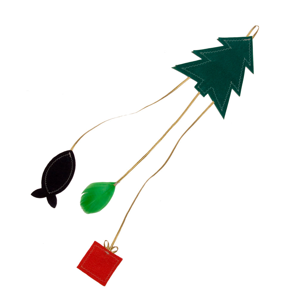 Christmas Tree Cat Toy