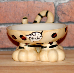 Personalised Cat Legs Bowl