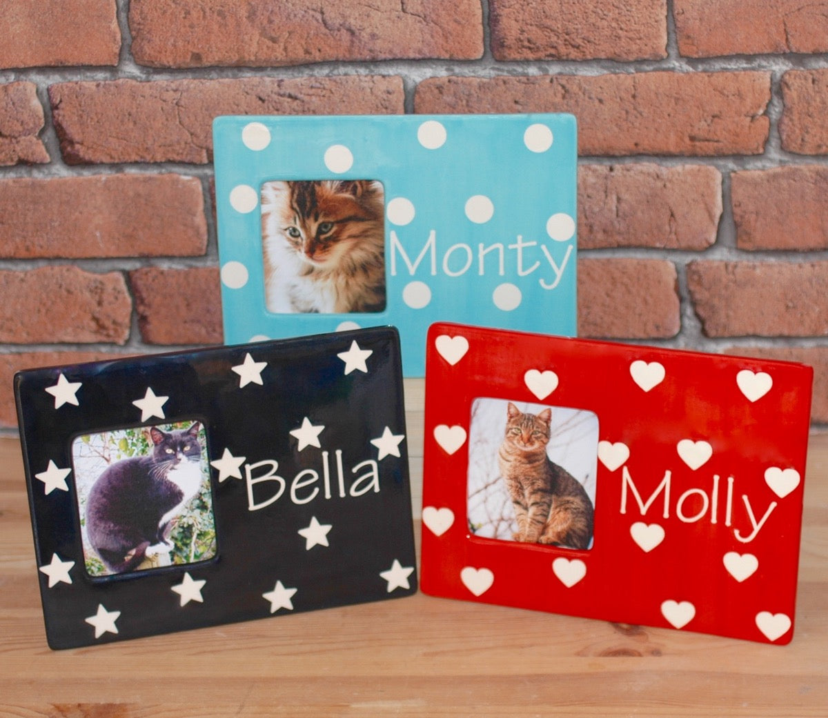 Personalised Cat Photo Frame