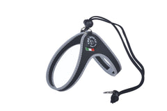 Tre Ponti Easy Fit Liberta Black Cat Harness with No Escape Adjustable Closure