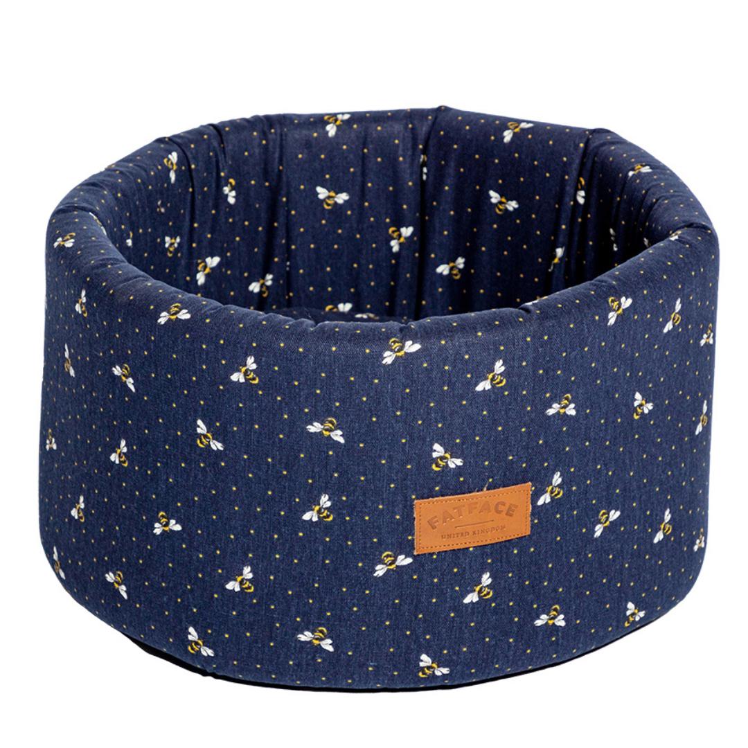 FatFace Spotty Bees Cat Cosy Bed