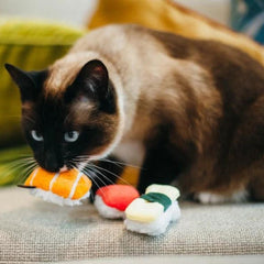 Feline Frenzy Sushi Cat Toy Set of 3 3