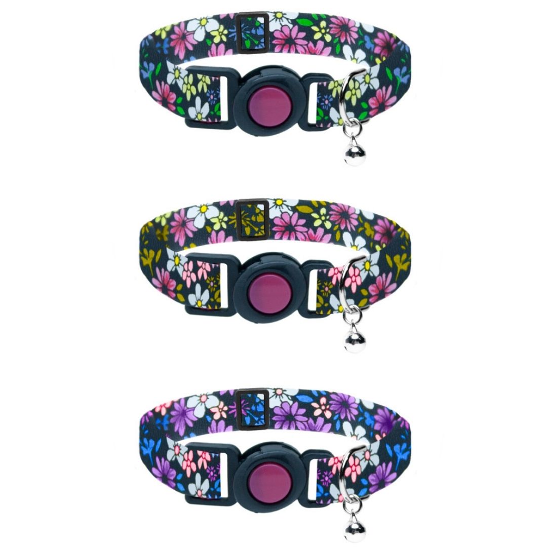 Flower Cat Collar by Cat Circus