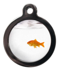 Fun Goldfish Cat ID Tag