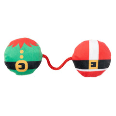 FuzzYard Elf & Santa Bellies Rope Cat Toy