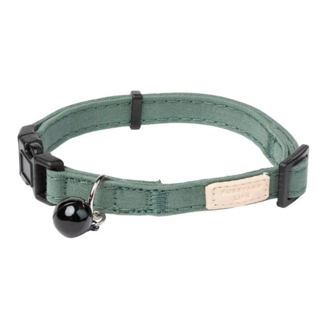 FuzzYard Life Cat Collar In Myrtle Green