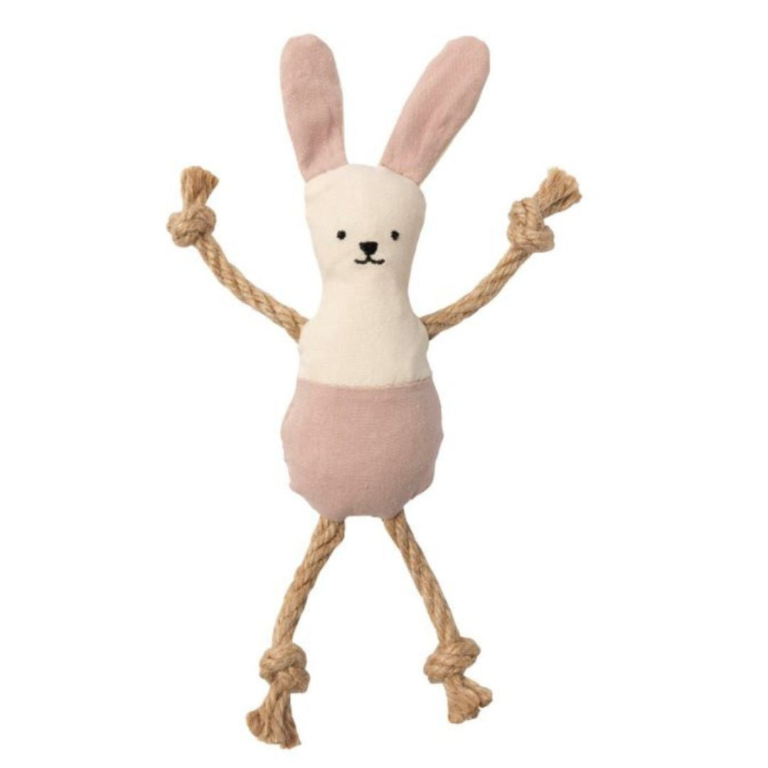 FuzzYard Life Cat Toy Soft Blush Pink Bunny