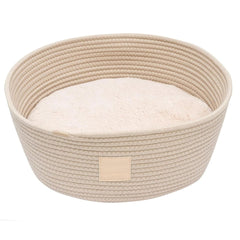 FuzzYard Life Rope Basket Bed In Sandstone