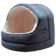 Gor Pets Nordic Hooded Cat Bed - Grey
