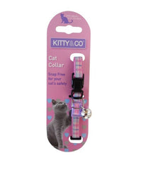 Kitty and Co Pink Tartan Cat Collar