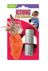 Kong Cat Refillable Catnip Feather Carrot Top