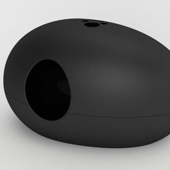 Luxury Black Poopoopeedo Cat Litter Box 2