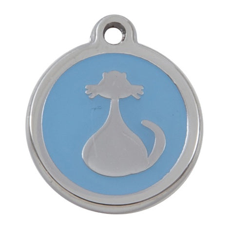 Luxury My Sweetie Light Blue Cat Pet ID Tag