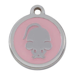 Luxury My Sweetie Light Pink Mouse Cat Pet ID Tag