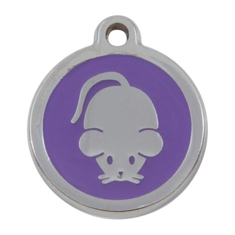 Luxury My Sweetie Lilac Mouse Cat Pet ID Tag