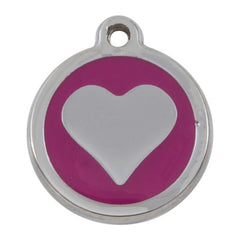 Luxury My Sweetie Pink Heart Cat Pet ID Tag