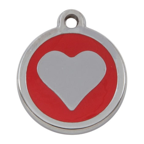 Luxury My Sweetie Red Heart Cat Pet ID Tag