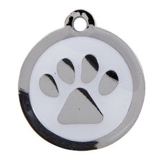 Luxury My Sweetie White Paw Designer Cat ID Tag