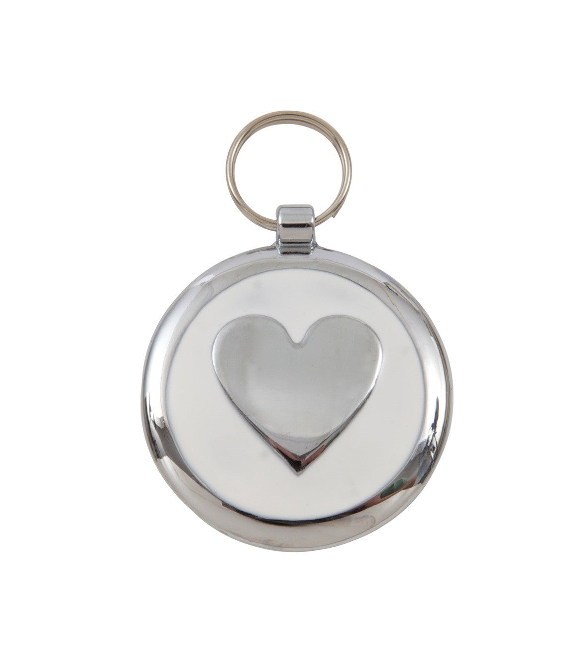 Luxury Smarties White Heart Designer Cat ID Tag