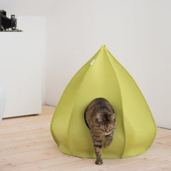 Luxury Berta Felt Cat Cave Bed