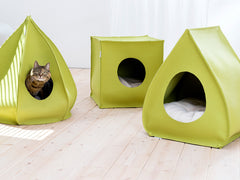 Luxury Mood Felt Cat Cave Bed