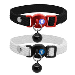 Monochrome PU Cat Collar by Cat Circus