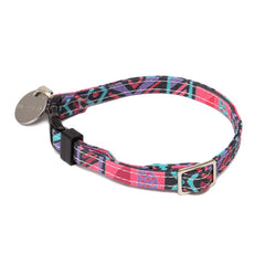 Mud Cloth Vegan Breakaway Cat Collar 4