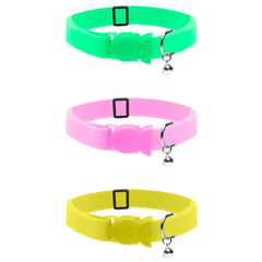 Neon Neoprene Cat Collar by Cat Circus