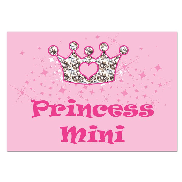 Personalised Pink Princess Cat Placemat