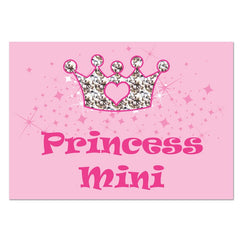 Personalised Pink Princess Cat Placemat
