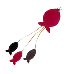 Pink Flat Fish Cat Toy by Creature Clothes