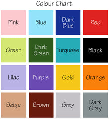 Polka Colour Chart Personalised Pet Photo Frame cat