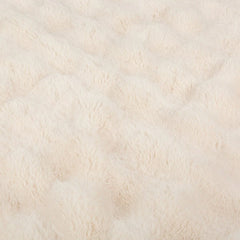 Scruffs Festive Fur Cat Bed - Cream