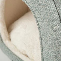 Seattle Cave Cat Bed - Topaz Green