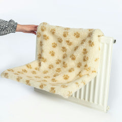 Sherpa Fleece Kumfy Kradle Radiator Cat Bed by Danish Design