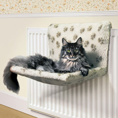 Sherpa Fleece Kumfy Kradle Radiator Cat Bed by Danish Design