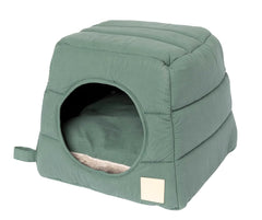 FuzzYard Life Cat Cubby - Myrtle Green