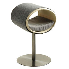 Luxury Rondo Faux Leather Cat Stand