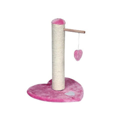 Pink CAT SCRATCHER PLAY HEART
