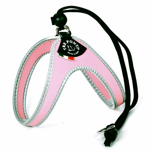 Tre Ponti Easy Fit Liberta Pink Cat Harness with No Escape Adjustable Closure