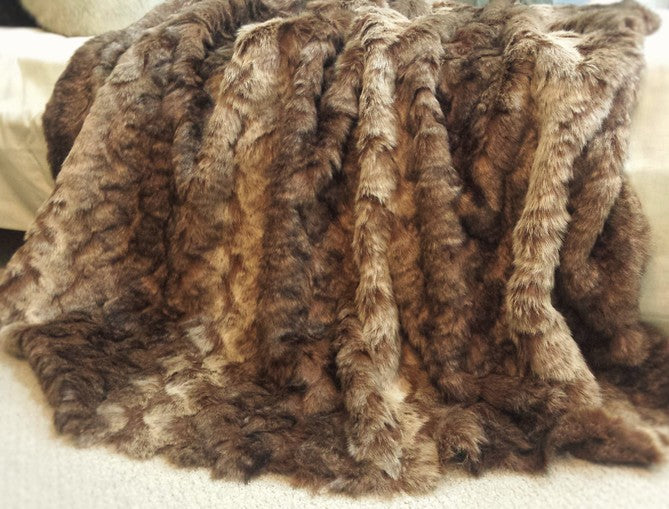 Luxury Romanov Faux Fur Cat Blanket
