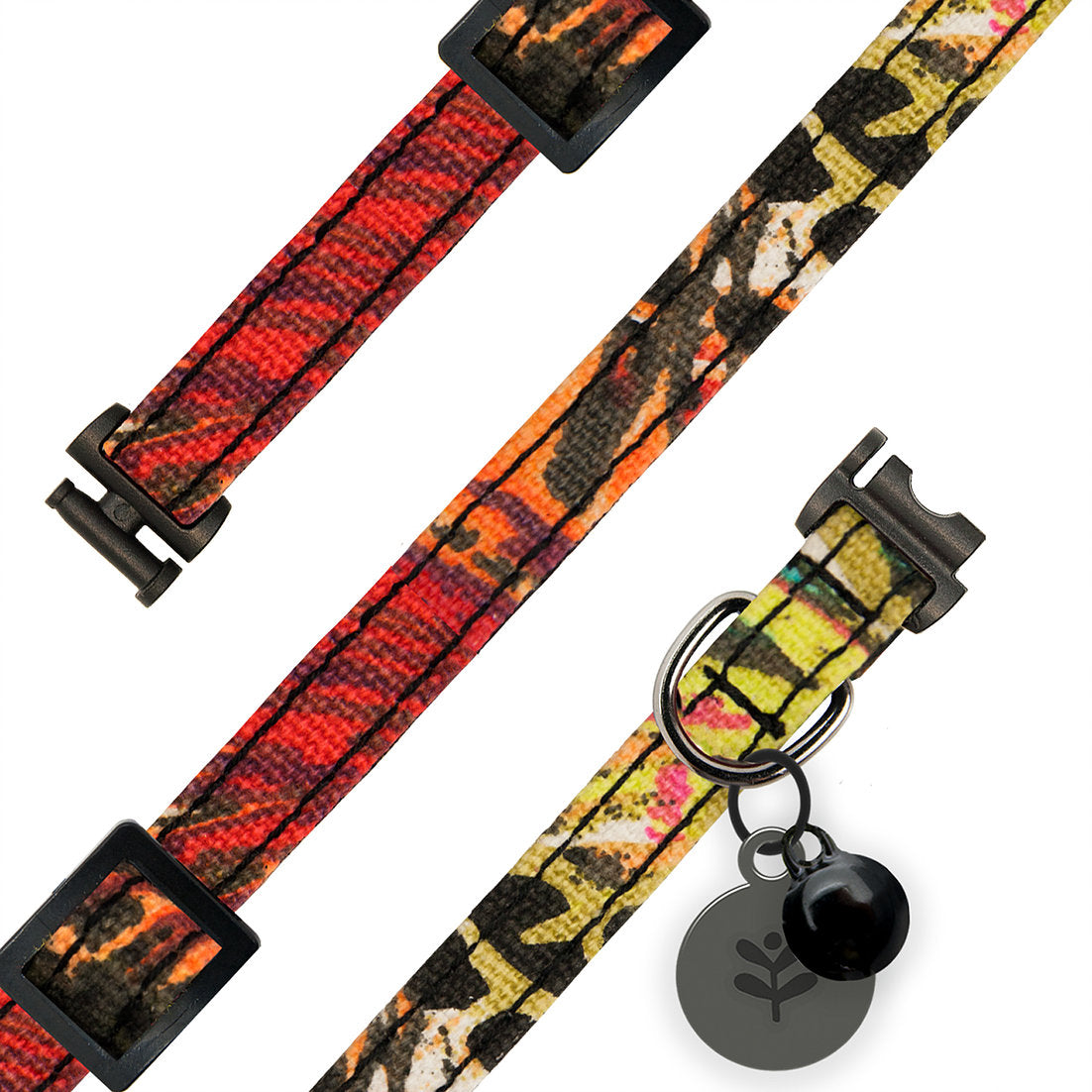 Sotnos Bali Print Cat Collar