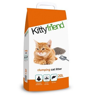Kitty Friend (previously Sanicat) Clumping Cat Litter 20L
