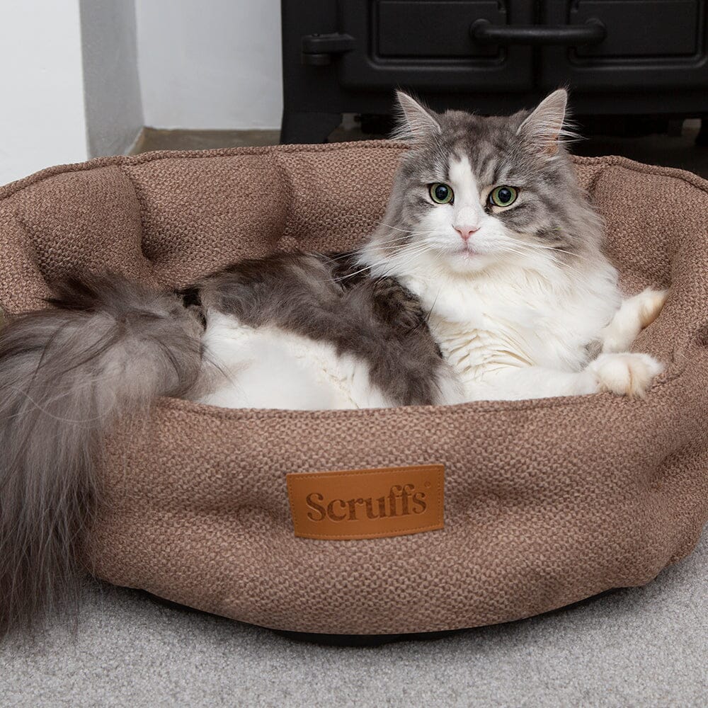 Seattle Cat Bed - Sienna Brown